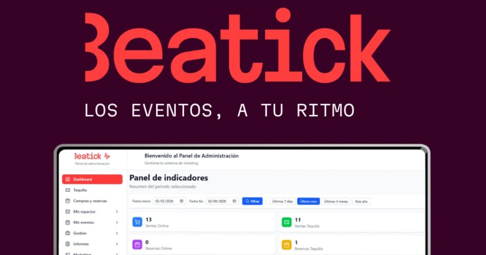 Por qué Beatick encaja en una estrategia de ticketing con marca propia ...